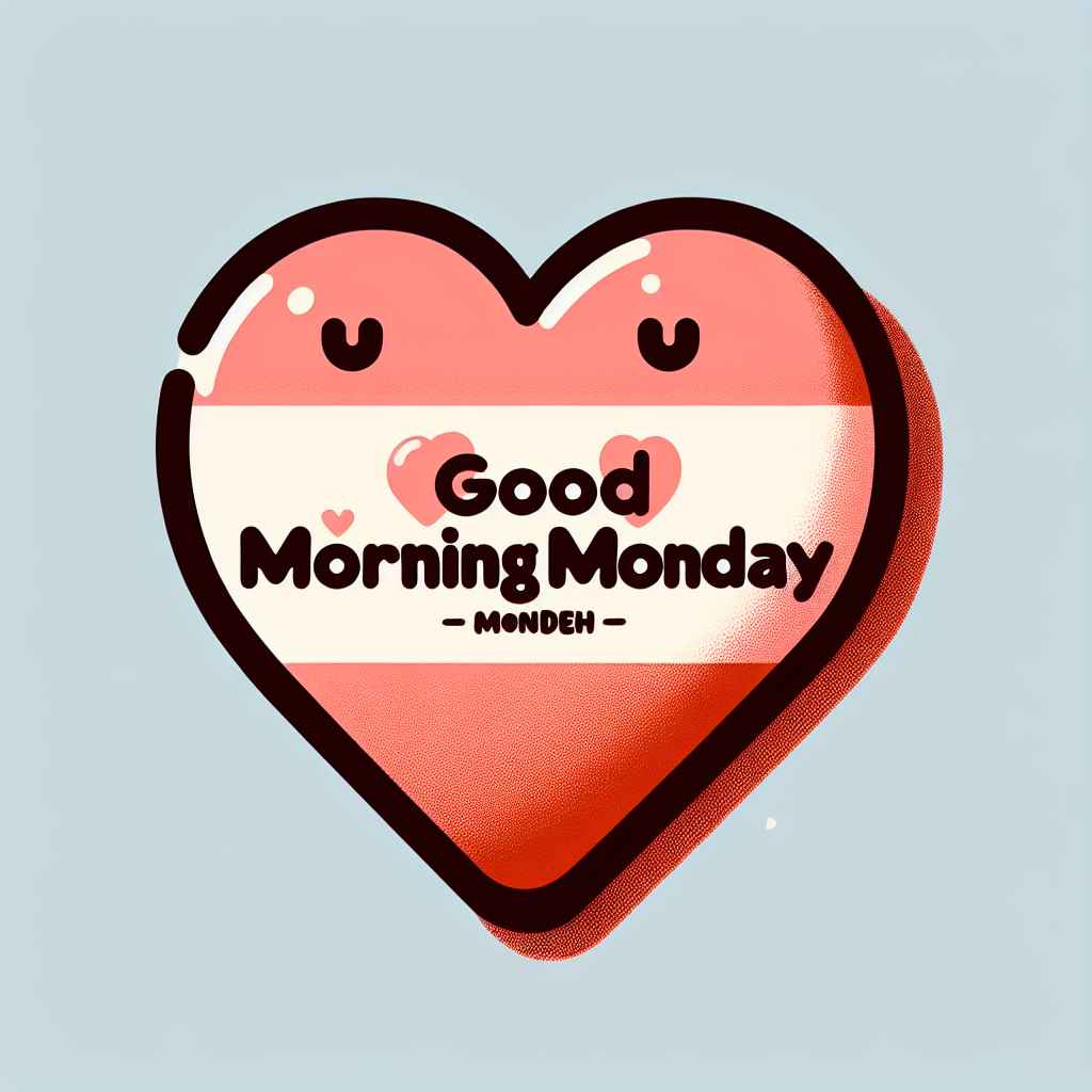 herz guten morgen montag